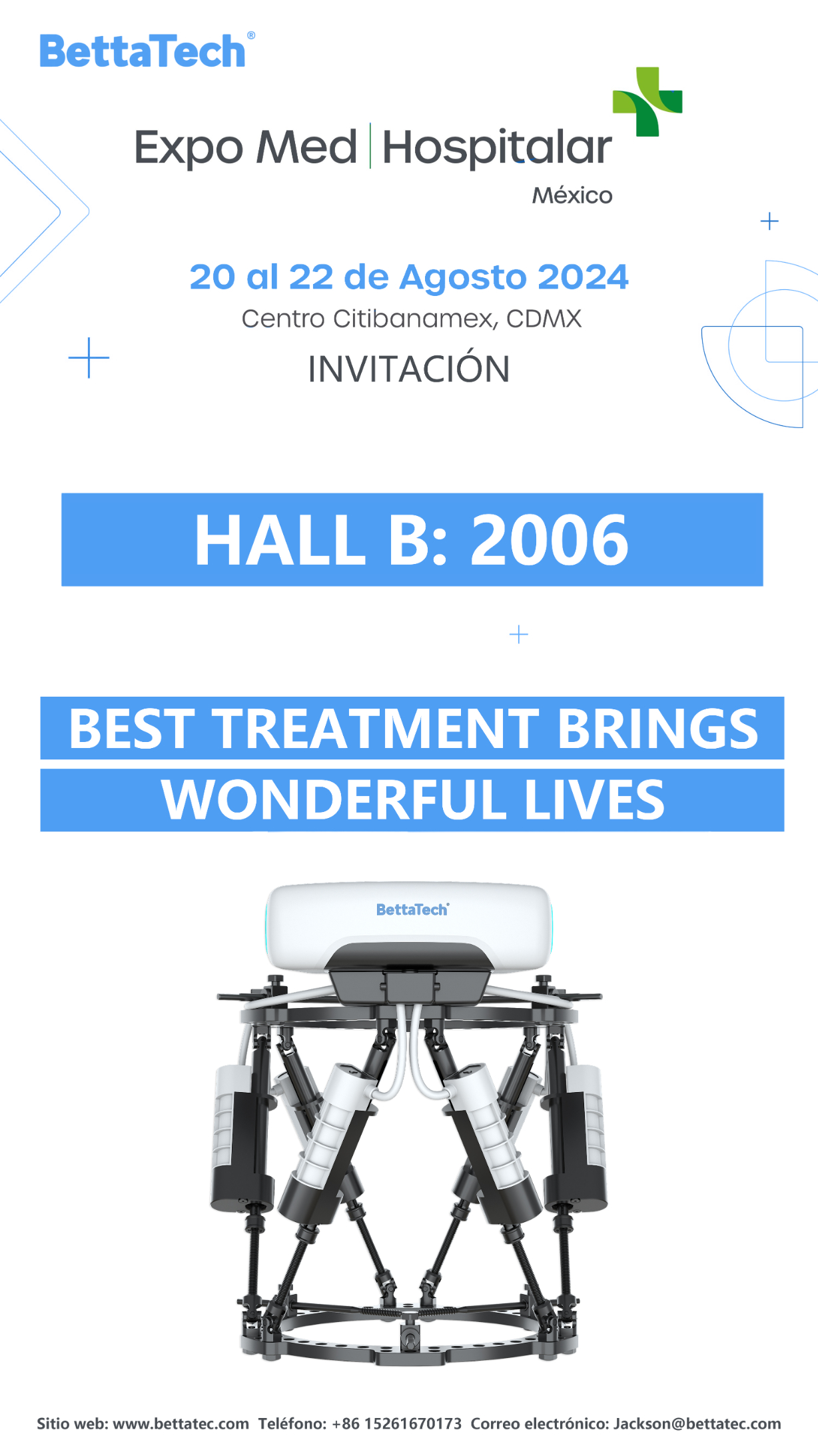 Betta Medical Successfully Participated in Expo Med Hospitalar in Mexico